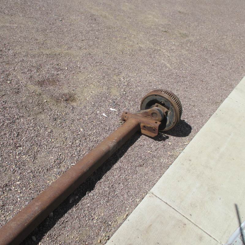 8-Hole Torsion Trailer Axle