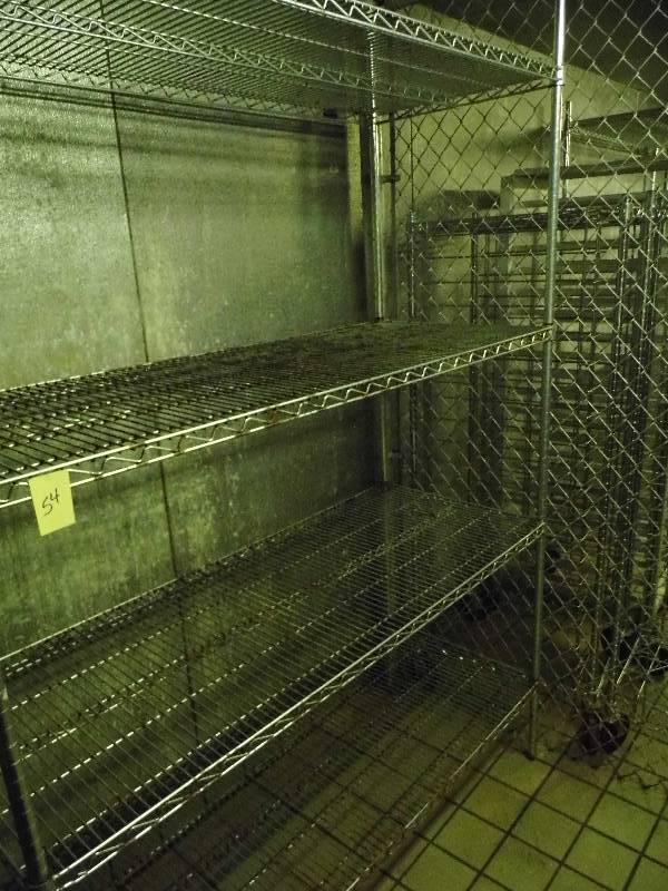 lot 54 image: Metal Racking