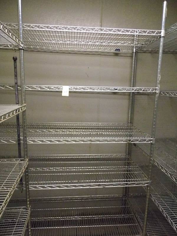 lot 62 image: Metal Racking