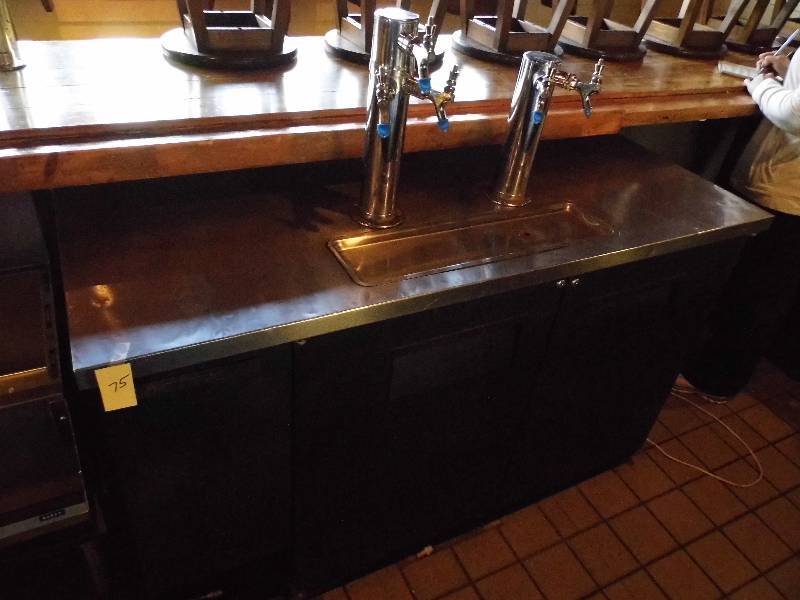 lot 75 image: Keg Fridge