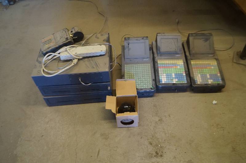 lot 27 image: Cash Registers & Dome Camera