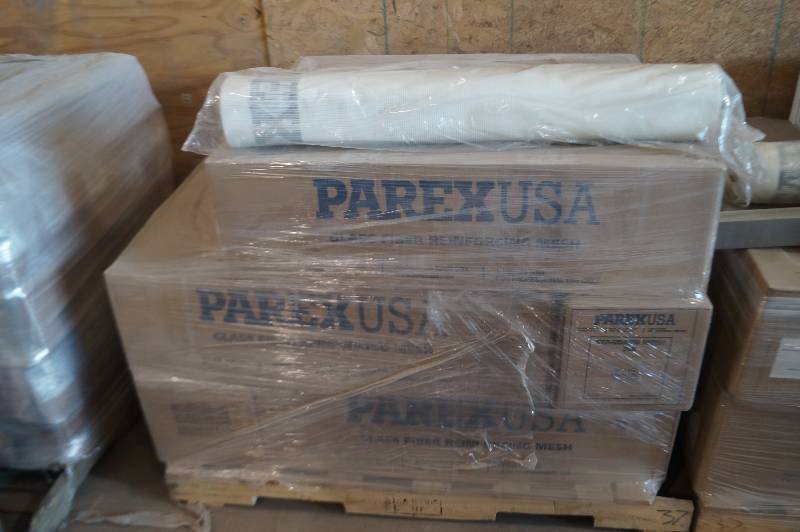 lot 41 image: Pallet of Fiber Reinforcement Mesh