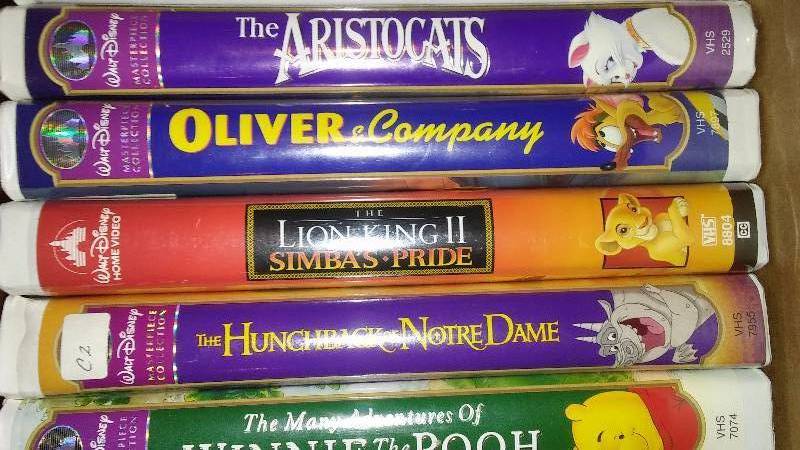 lot 25 image: Disney VHS Tapes (15)