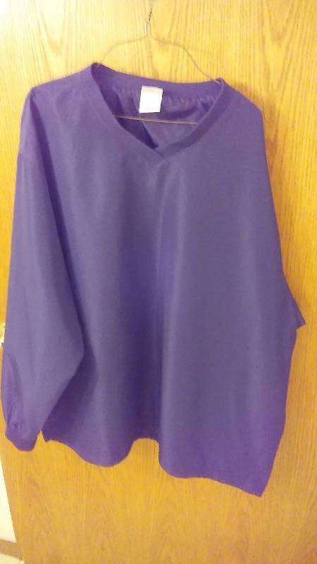 lot 117 image: 2 XL HPI Windbreaker, lined, pullover, Navy Blue, NWOT