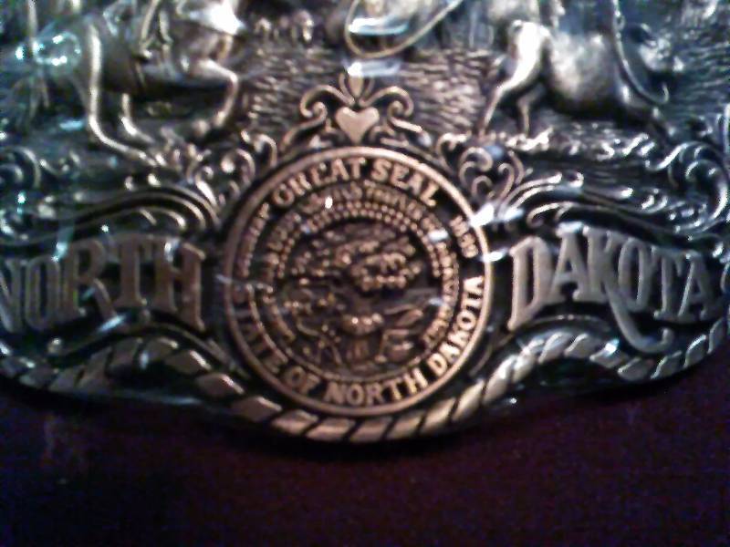 lot 269 image: Vintage Belt Buckle, 1983 Miss Rodeo