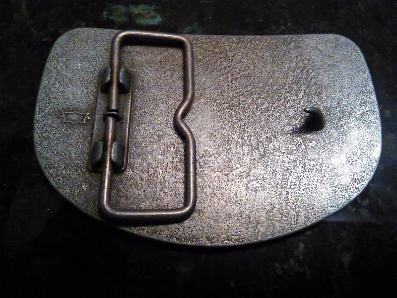 lot 284 image: Vintage Belt Buckle, Raleigh Lights Semi Truck, Tractor Trailer