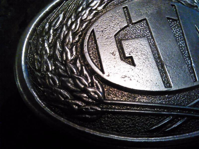 lot 293 image: Vintage Belt Buckle, GTA Feed & Elevator, 1980 First Edition