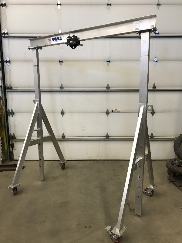 lot 4 image: Spanco Aluminum Gantry