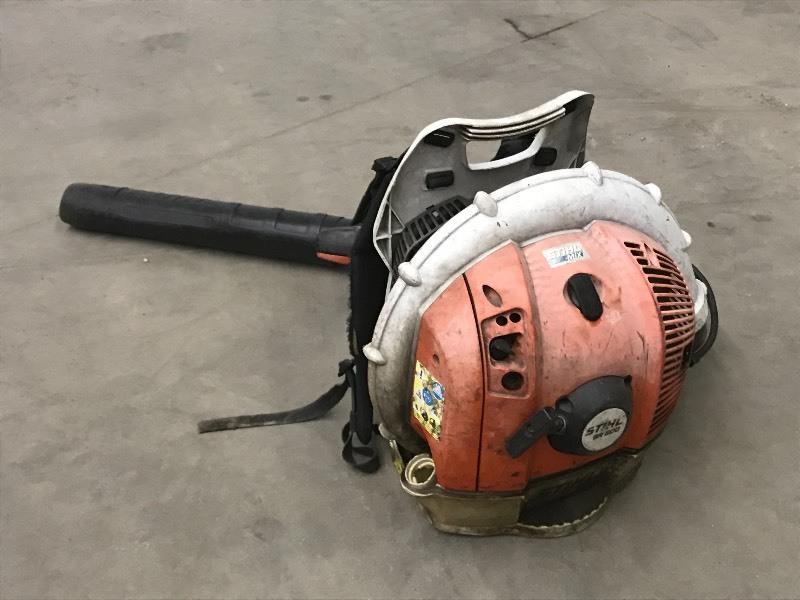 stihl blower serial number location