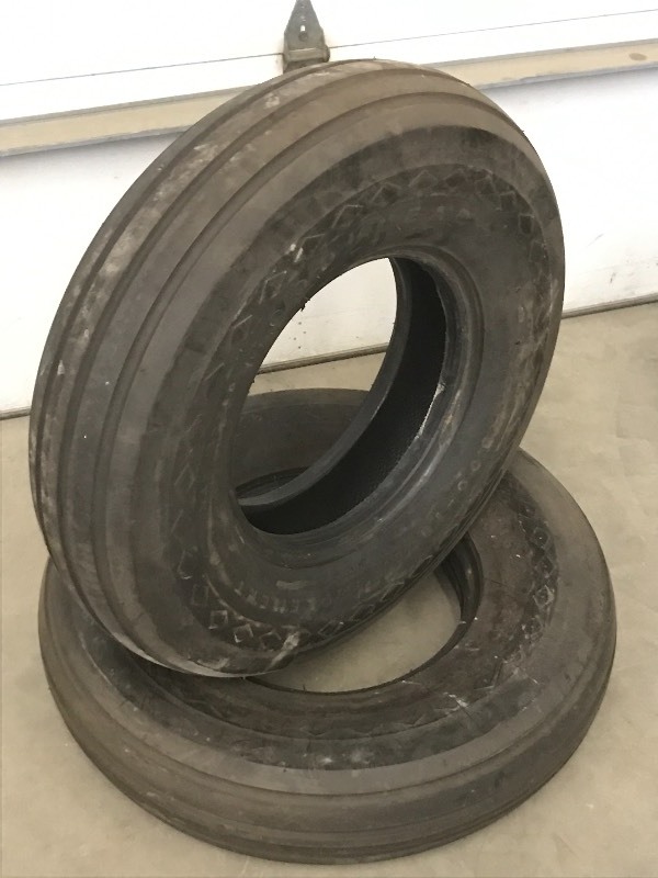 lot 15 image: (2) Goodyear 9.5016 Implement Tires