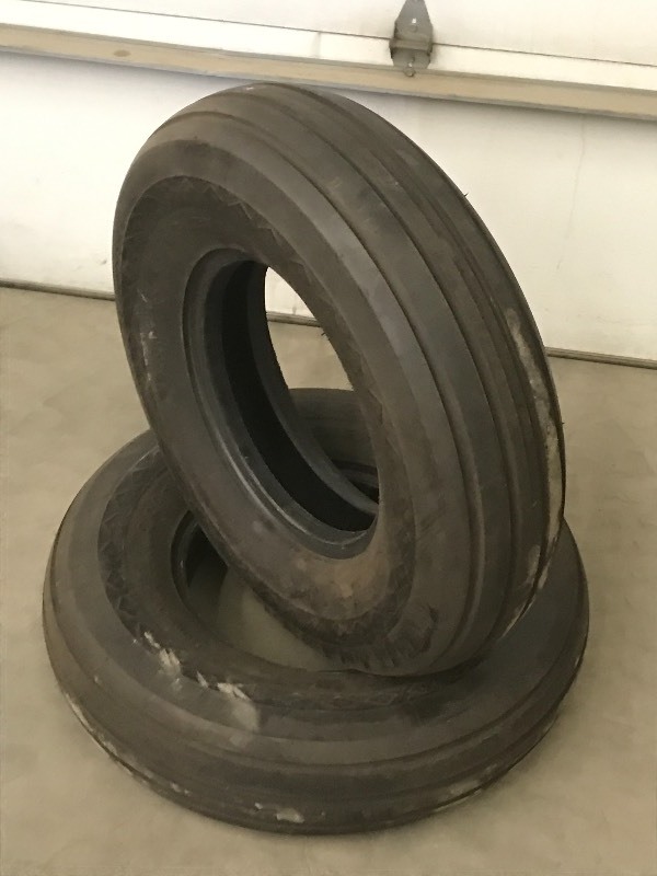 lot 16 image: (2) Goodyear 9.5016 Implement Tires