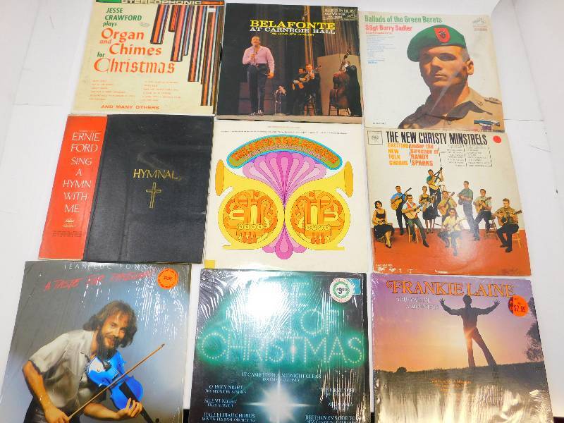 lot 23 image: Lot of Vinyl Record Albums