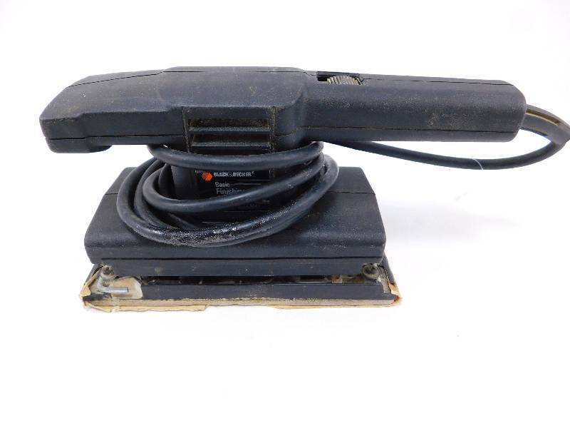 lot 50 image: Black  Decker Basic Finishing Sander - Tested, Works