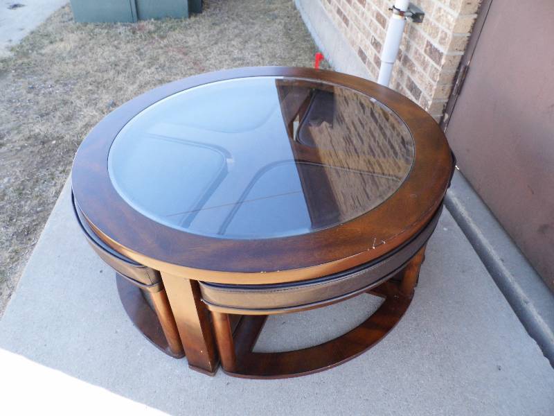 Unique Coffee Table - Benches