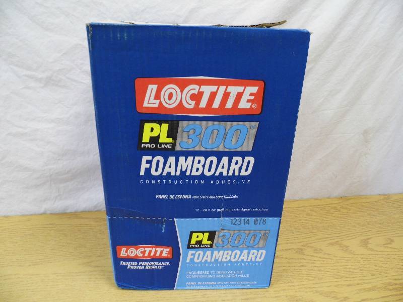 Case of New Loctite Construction Adhesive