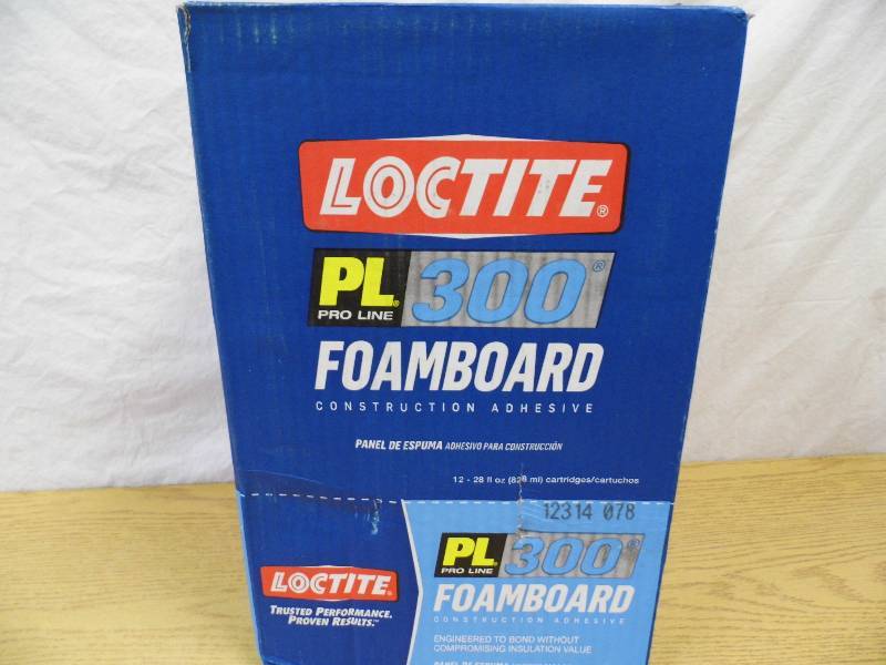 Case of New Loctite Construction Adhesive