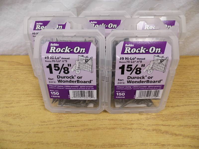 Lot of 5 New Screw Packs