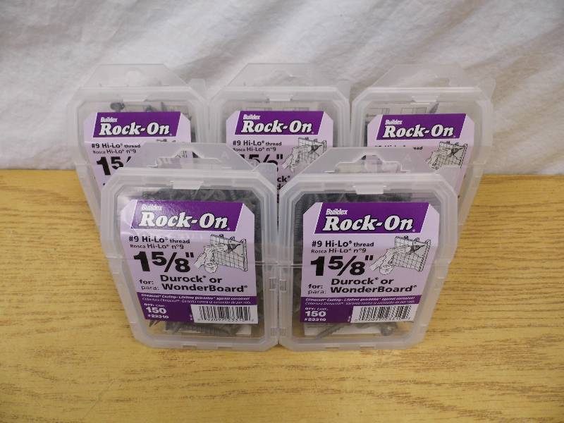 Lot of 5 New Screw Packs