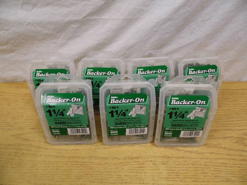 Lot of 7 New Screw Packs