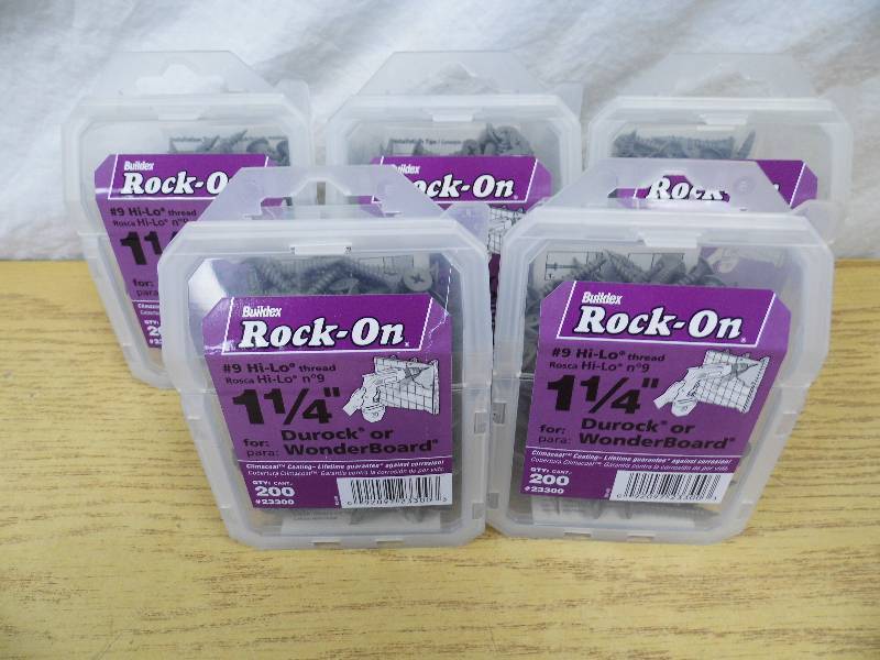 Lot of 5 New Screw Packs
