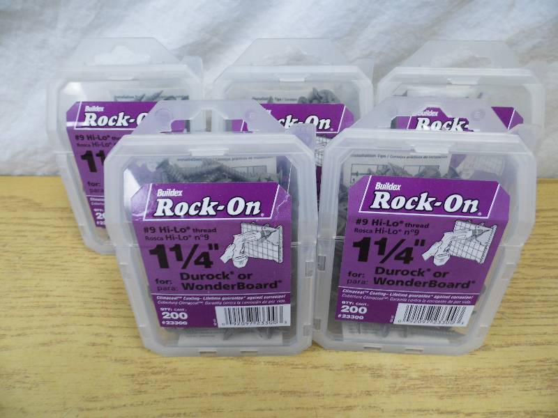 Lot of 5 New Screw Packs