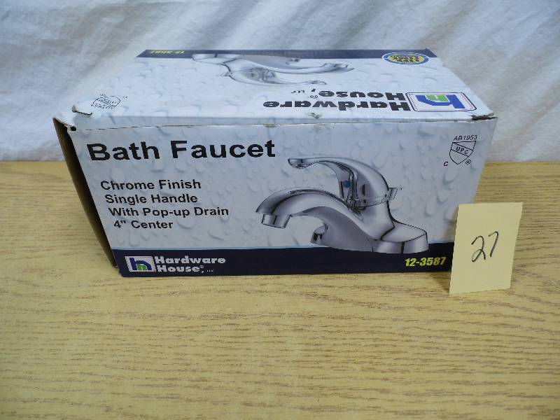 New Bath Faucet