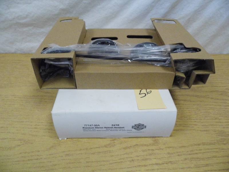 New Harley Davidson Premium Stereo Headset