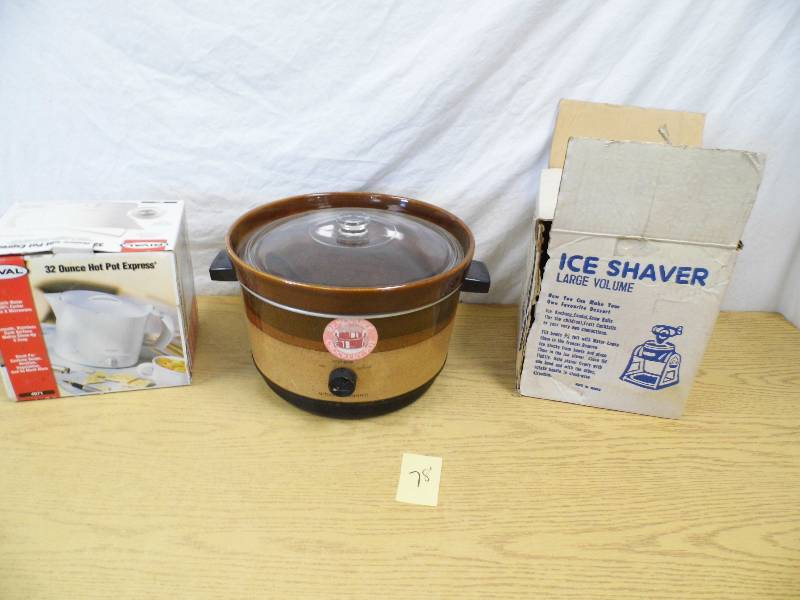 Crock Pot - Hot Pot Express - Ice Shaver