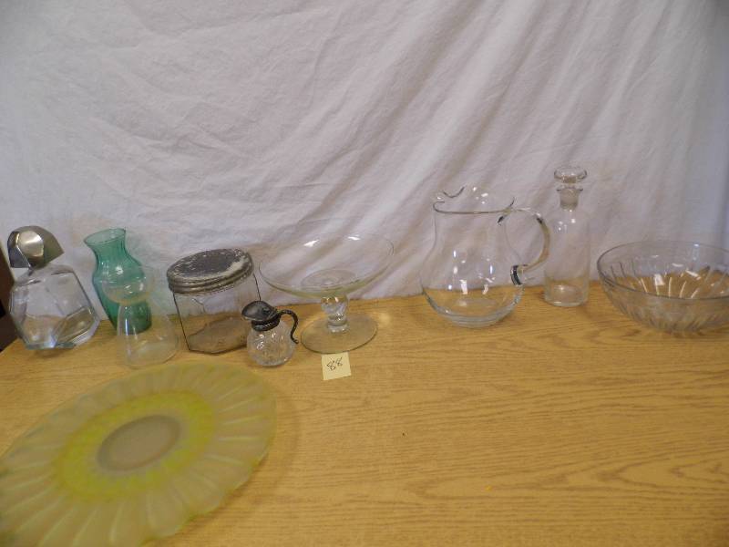 Cigar Jar & GLassware