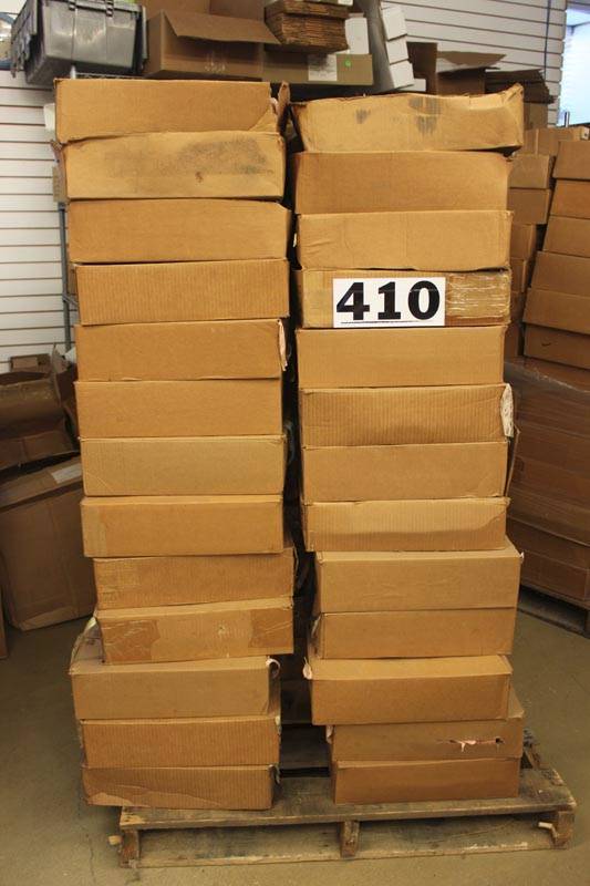 lot 410 image: Pallet of assorted ribbon approx. 5 foot tall