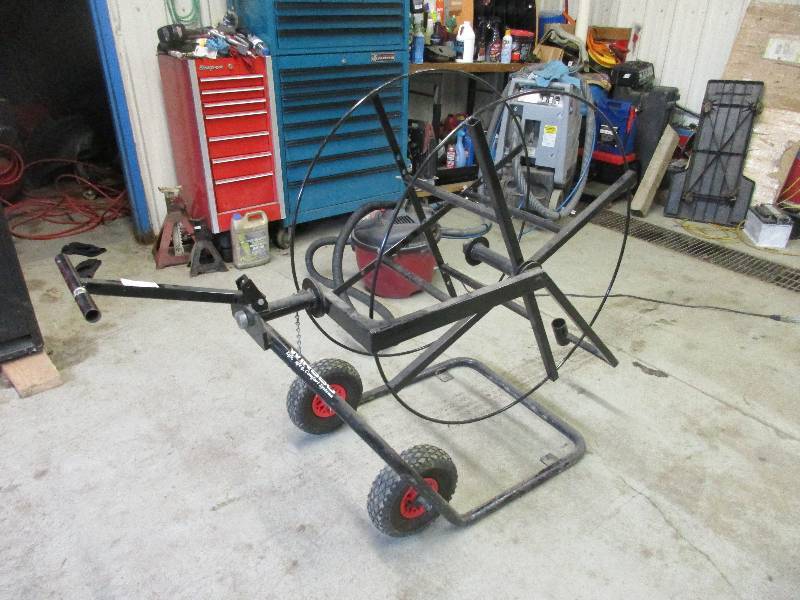 Tubing cart