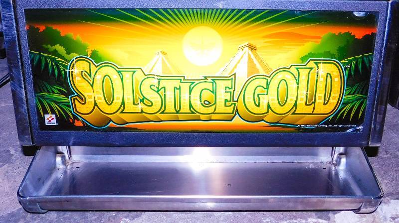 Solstice gold slot machine