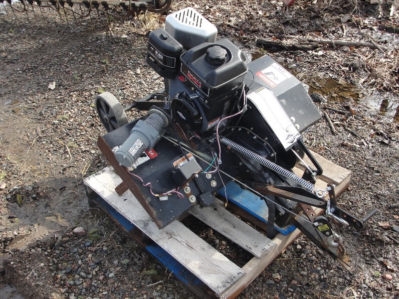 lot 9 image: 36PULLTYPE GAS POWERED ROTARY TILLER