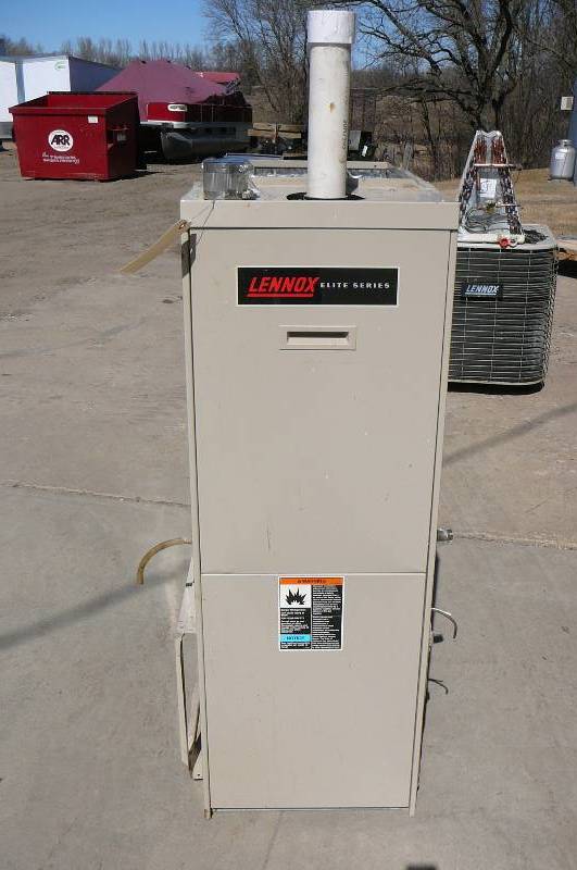 lot 2 image: Natural Gas Furnace & Programmable Thermostat