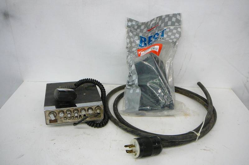 lot 29 image: CB Radio & Radio Install Kit Cord  Plug