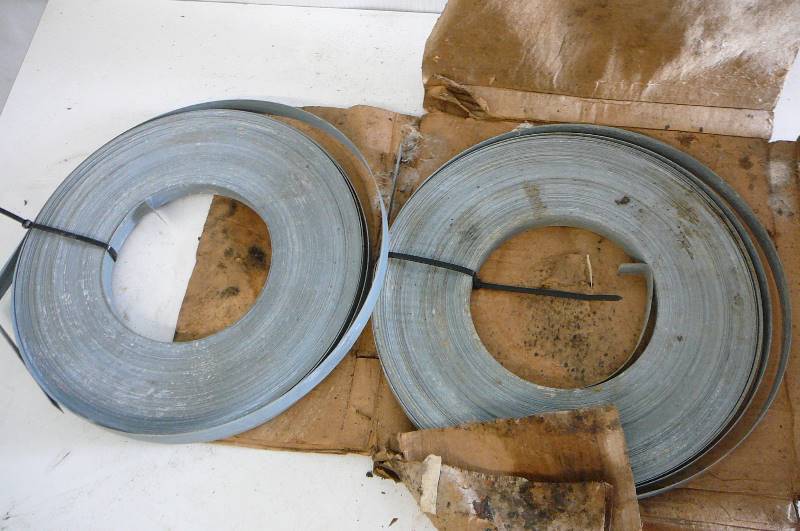 lot 39 image: Coil Galvanized Straps