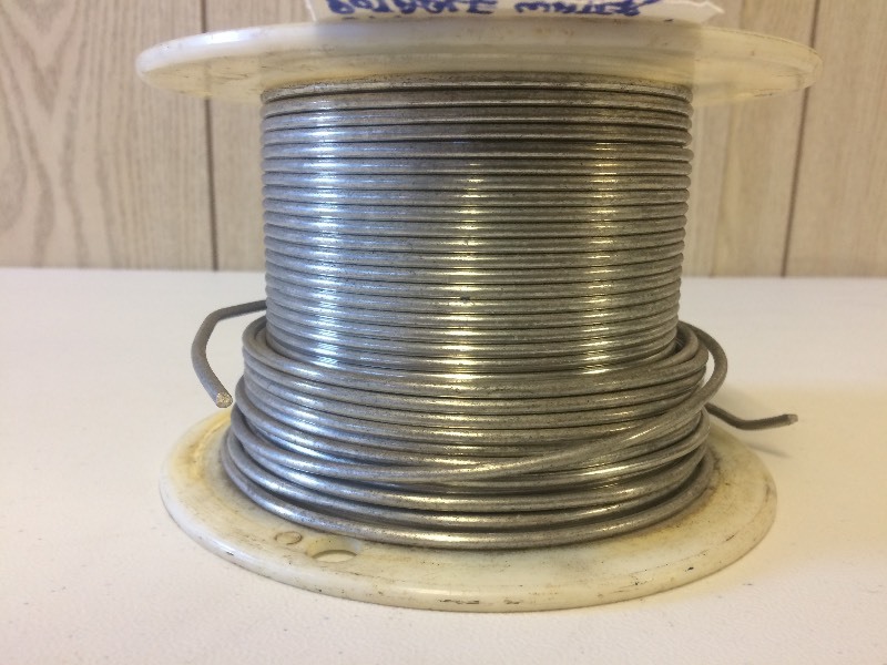 lot 2 image: SOLDER #460 Alloy Non-Leaded Solid .125 Dia