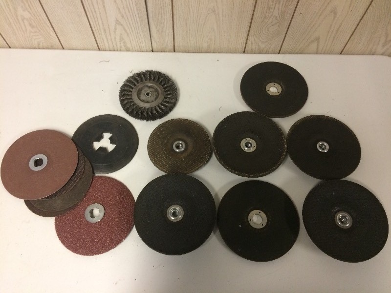 lot 31 image: 14 Misc Grinding & Cutoff Wheels