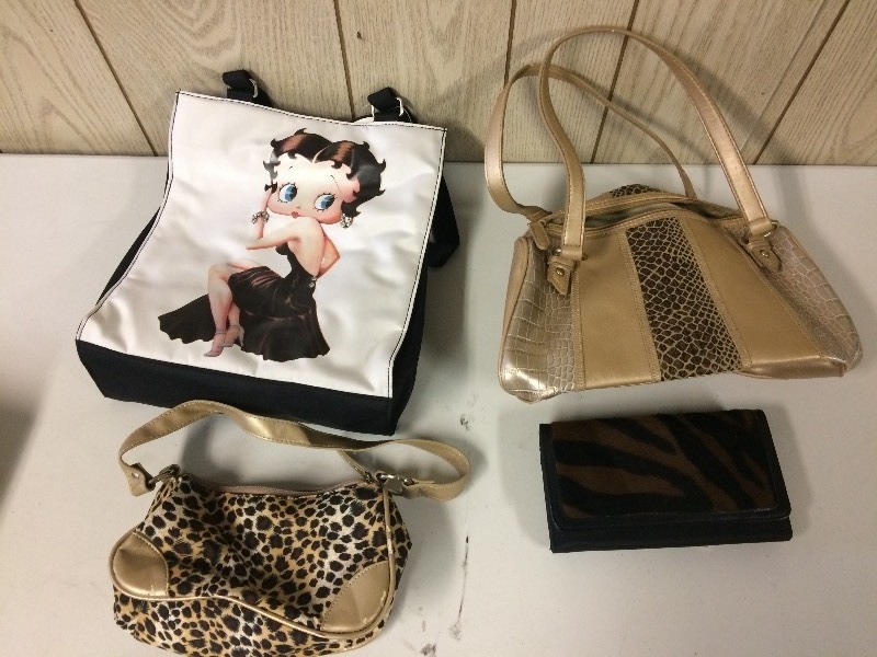 lot 71 image: Four Purses - 2 with tags