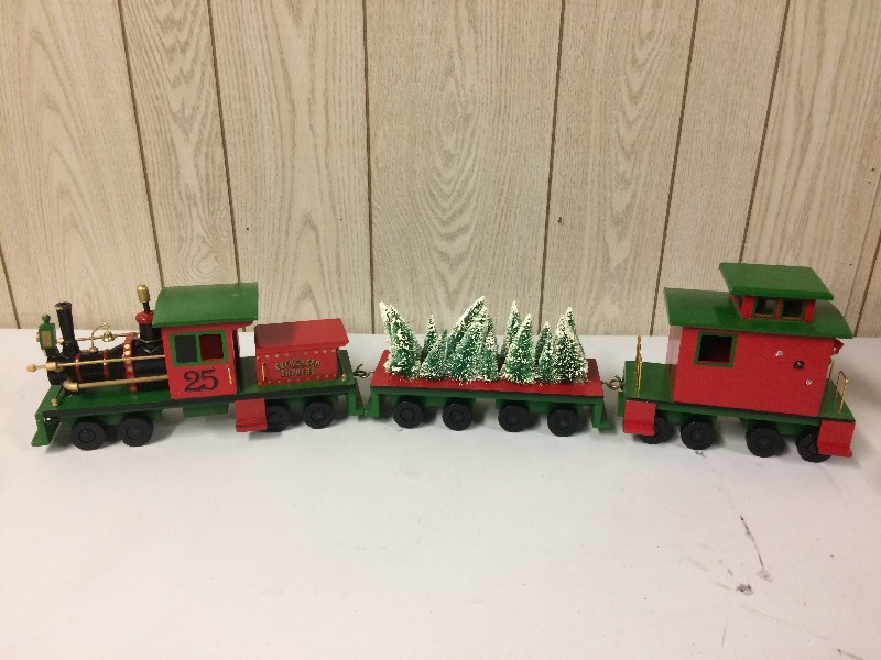 lot 87 image: Evergreen Express Christmas Train