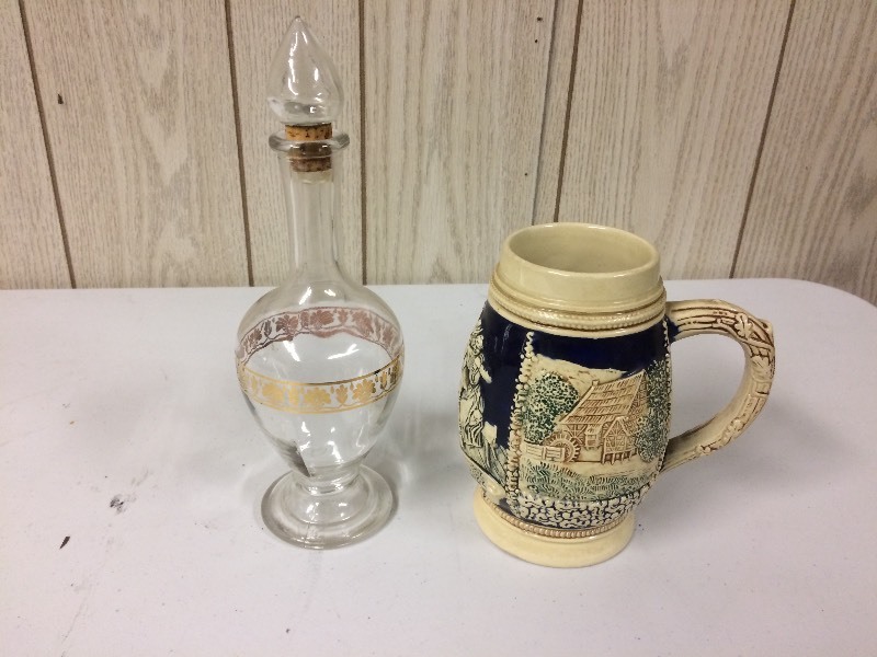 lot 98 image: Germany Stein & Decanter