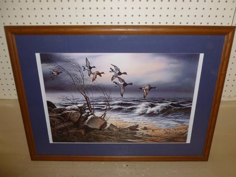 lot 2 image: Terry Redlin Print