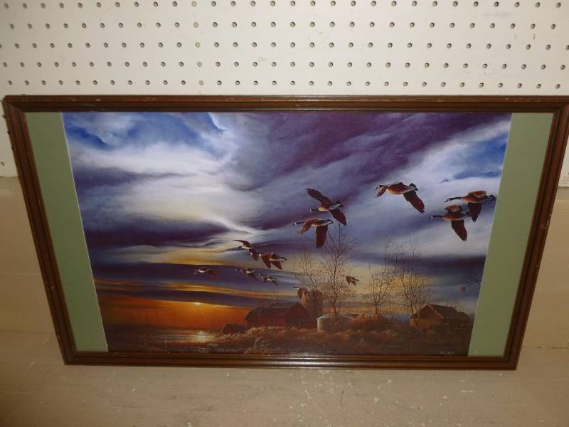 lot 3 image: Terry Redlin Print