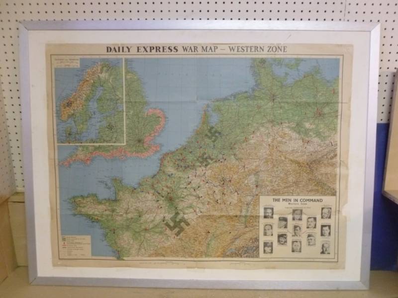 lot 41 image: WWII Map