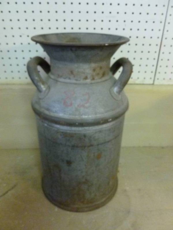lot 68 image: Vintage Milk Can
