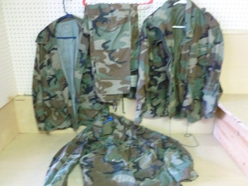 lot 72 image: Military Clothes