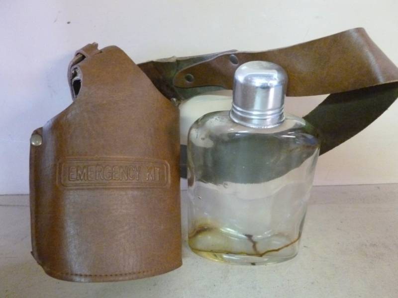 lot 88 image: Whiskey Flask