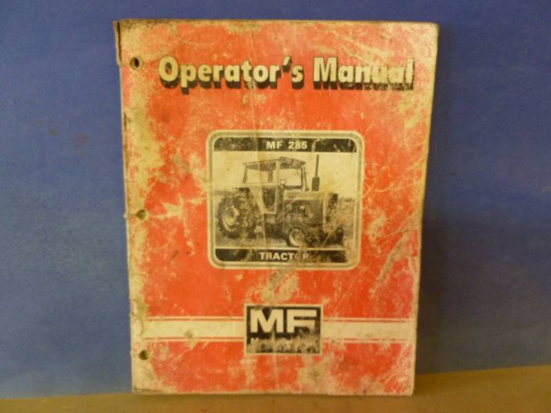 lot 91 image: Tractor Manual