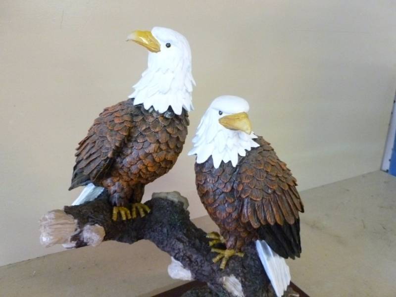 lot 97 image: Eagle Decorations