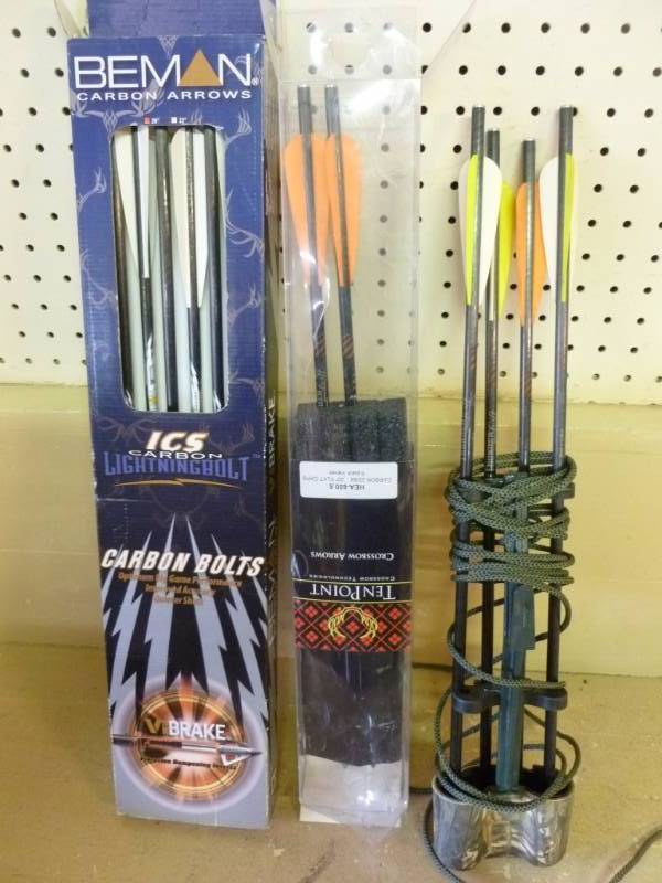 lot 126 image: Crossbow Arrows